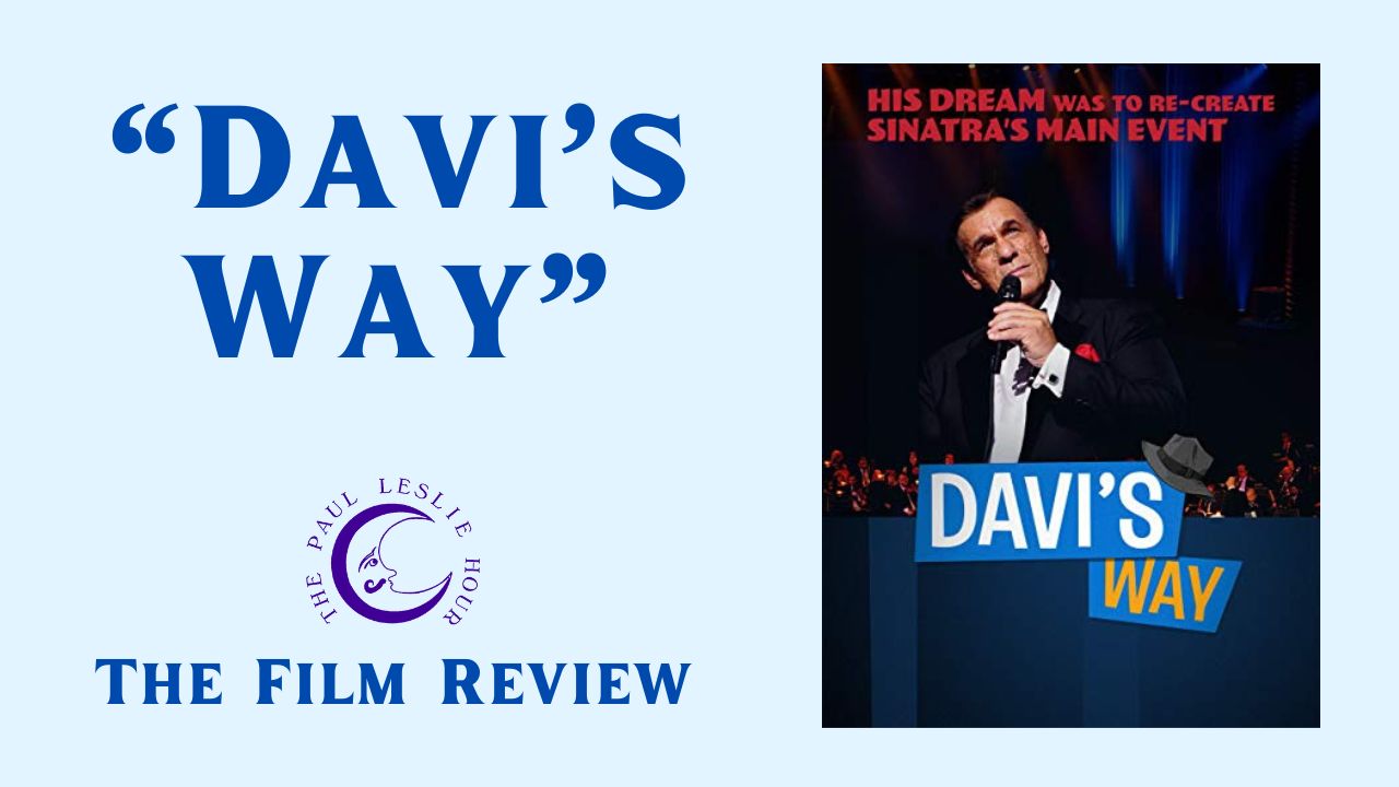 Movie poster for Davi's Way is shown on a light blue background.